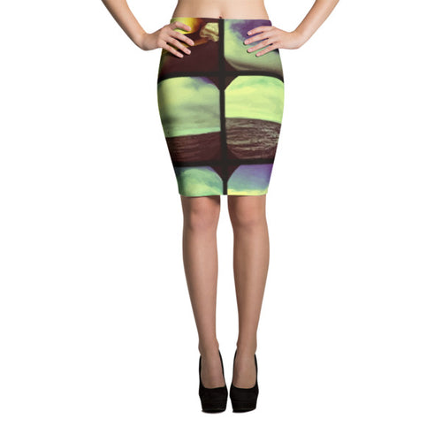 KALEIDOSCOPIO Pencil Skirt